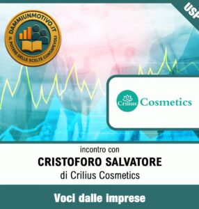 Intervista a Cristoforo Salvatore di Crilius Cosmetics