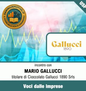 Intervista a Mario Gallucci di Cioccolato Gallucci 1890